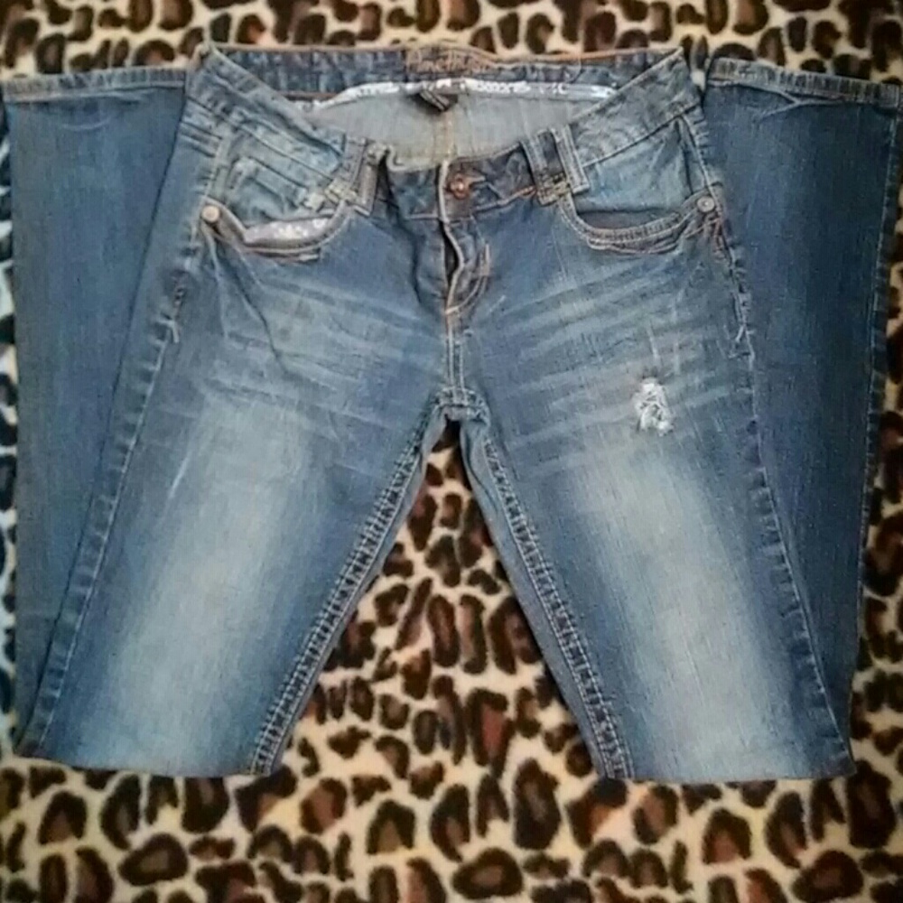 Amethyst Blue Jeans
